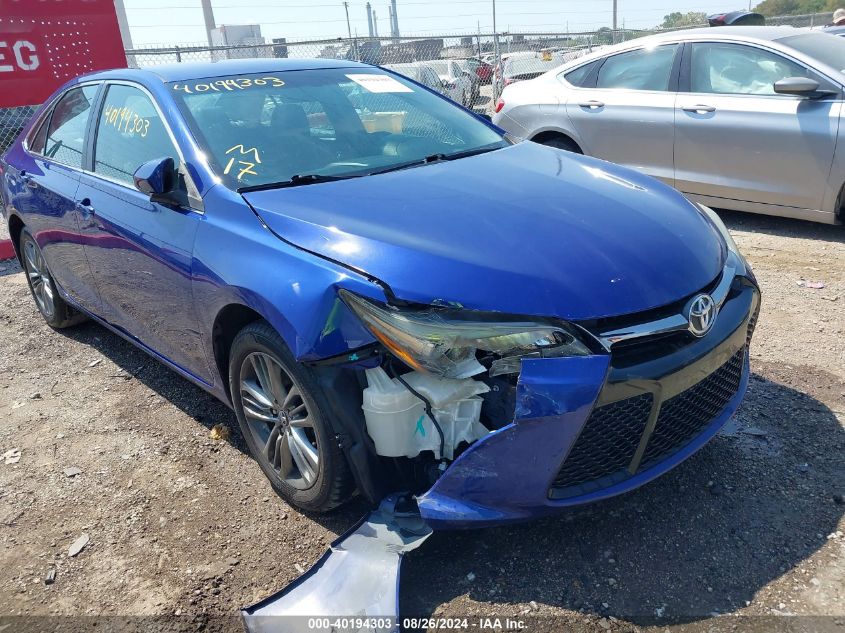 2015 Toyota Camry Se VIN: 4T1BF1FK3FU920949 Lot: 40194303