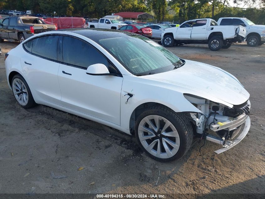 2021 TESLA MODEL 3 LONG RANGE DUAL MOTOR ALL-WHEEL DRIVE - 5YJ3E1EB0MF015510