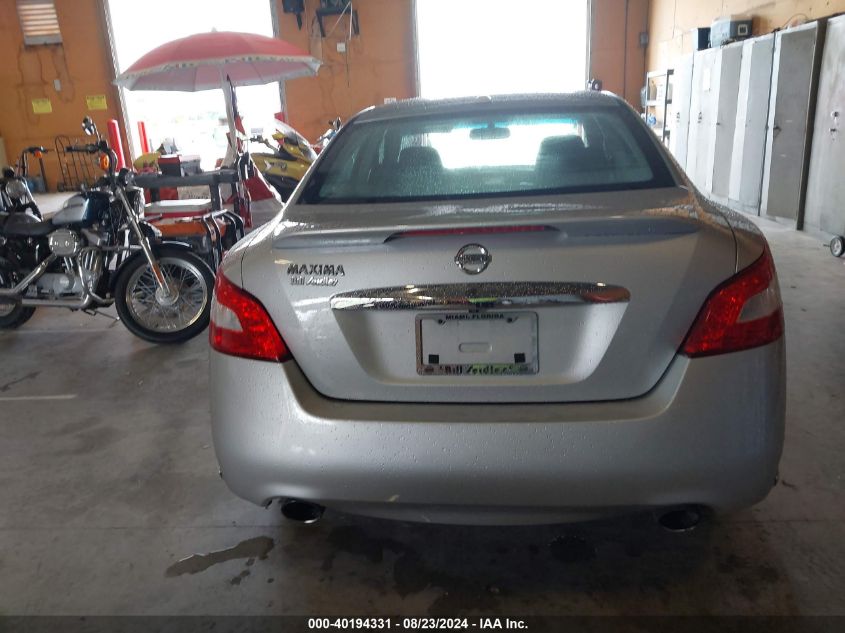 2011 Nissan Maxima 3.5 Sv VIN: 1N4AA5AP9BC842255 Lot: 40194331