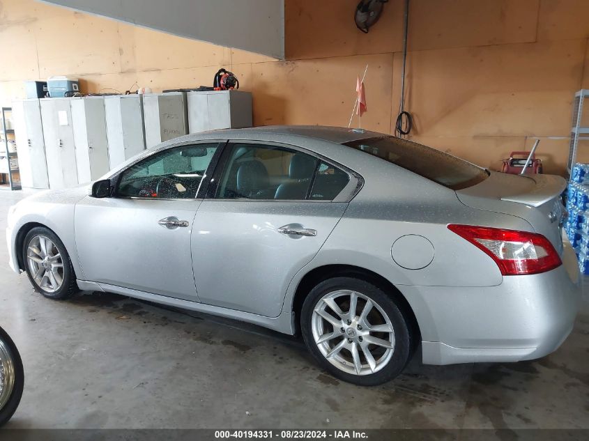 2011 Nissan Maxima 3.5 Sv VIN: 1N4AA5AP9BC842255 Lot: 40194331