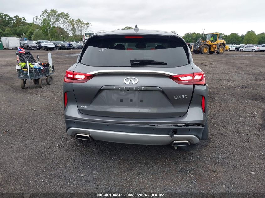 3PCAJ5BB7MF124299 2021 Infiniti Qx50 Luxe Awd