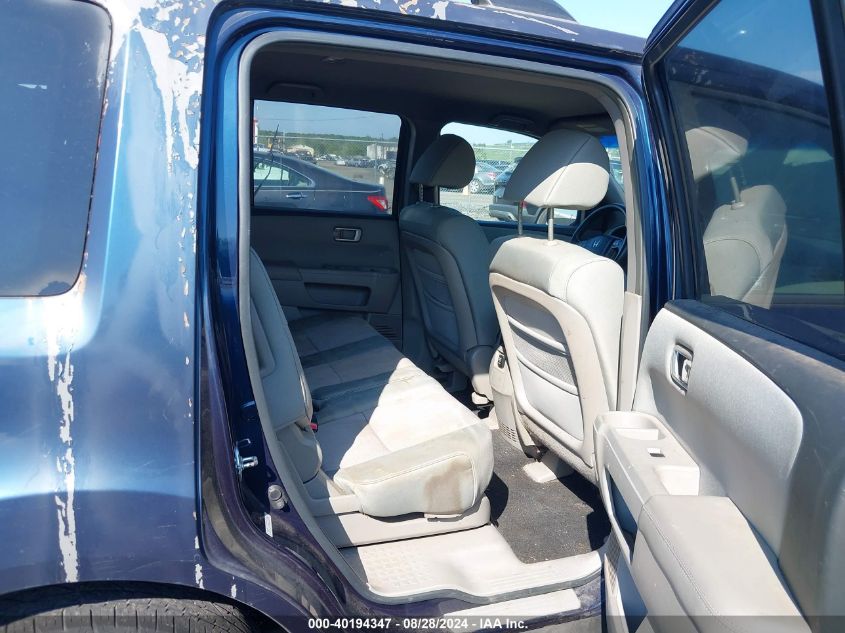 2010 Honda Pilot Ex VIN: 5FNYF4H4XAB026950 Lot: 40194347