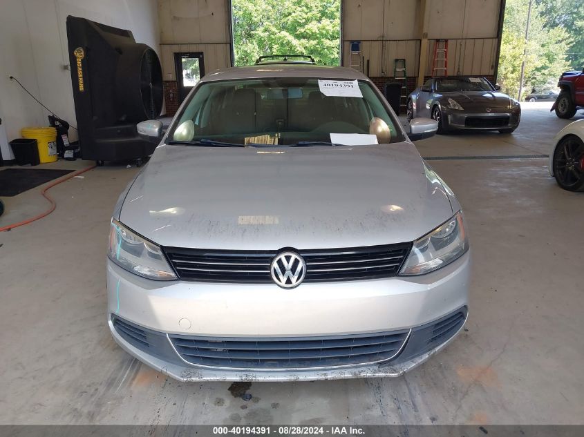 2013 Volkswagen Jetta 2.5L Se VIN: 3VWDX7AJ6DM257600 Lot: 40194391