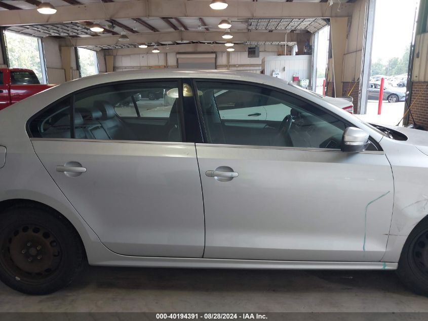 2013 Volkswagen Jetta 2.5L Se VIN: 3VWDX7AJ6DM257600 Lot: 40194391