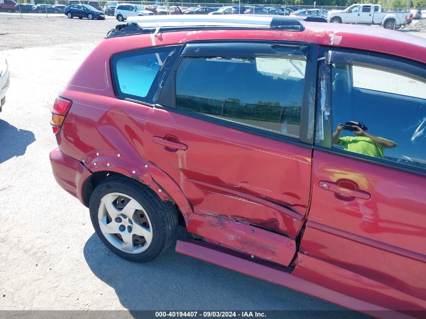 2006 Pontiac Vibe VIN: 5Y2SL65806Z408875 Lot: 40194407