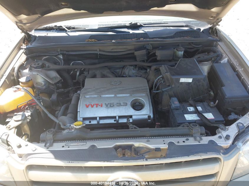 2005 Toyota Highlander Limited V6 VIN: JTEDP21A850059851 Lot: 40194416