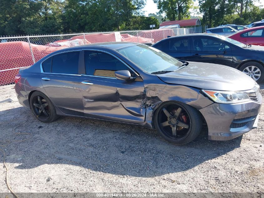 2017 Honda Accord Lx VIN: 1HGCR2F3XHA267783 Lot: 40194418