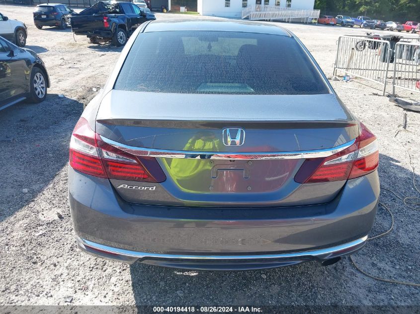 2017 Honda Accord Lx VIN: 1HGCR2F3XHA267783 Lot: 40194418