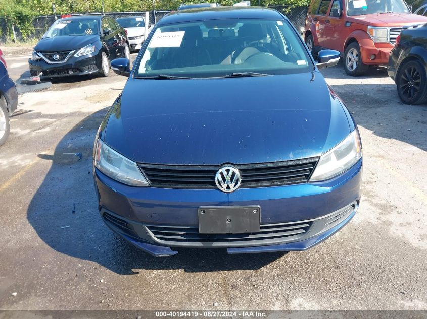 2012 Volkswagen Jetta 2.0L Tdi VIN: 3VWLL7AJ7CM371806 Lot: 40194419