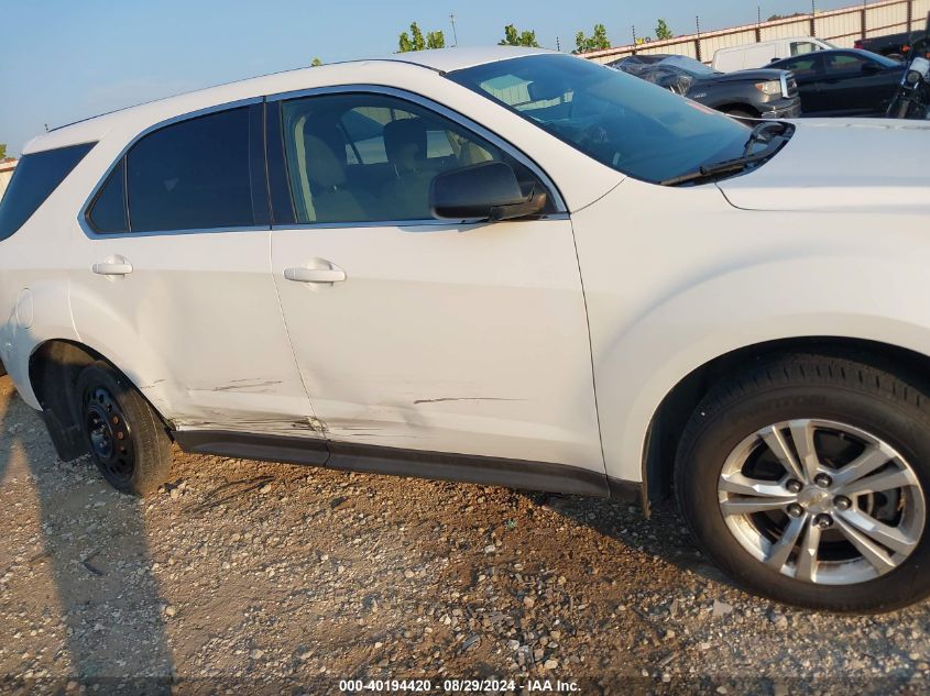 2015 Chevrolet Equinox Ls VIN: 2GNALAEK4F6333269 Lot: 40194420