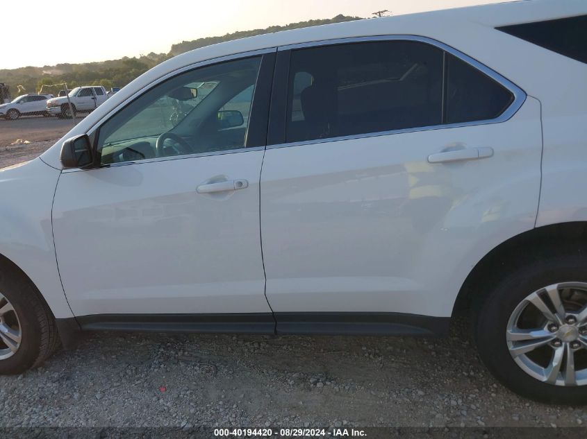 2015 Chevrolet Equinox Ls VIN: 2GNALAEK4F6333269 Lot: 40194420