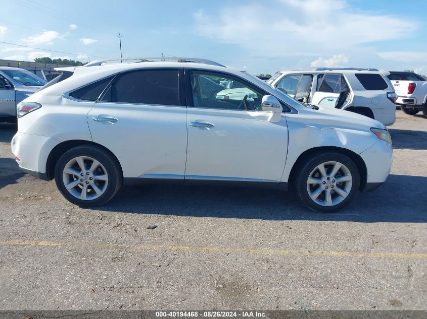 2012 Lexus Rx 350 VIN: JTJZK1BA8C2414646 Lot: 40194468