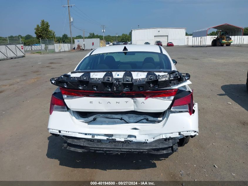 2024 Hyundai Elantra Sel VIN: KMHLM4DG4RU678526 Lot: 40194500