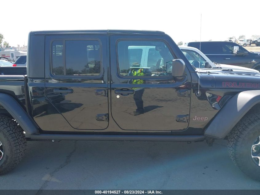 2023 Jeep Gladiator Rubicon 4X4 VIN: 1C6JJTBG2PL567162 Lot: 40194527