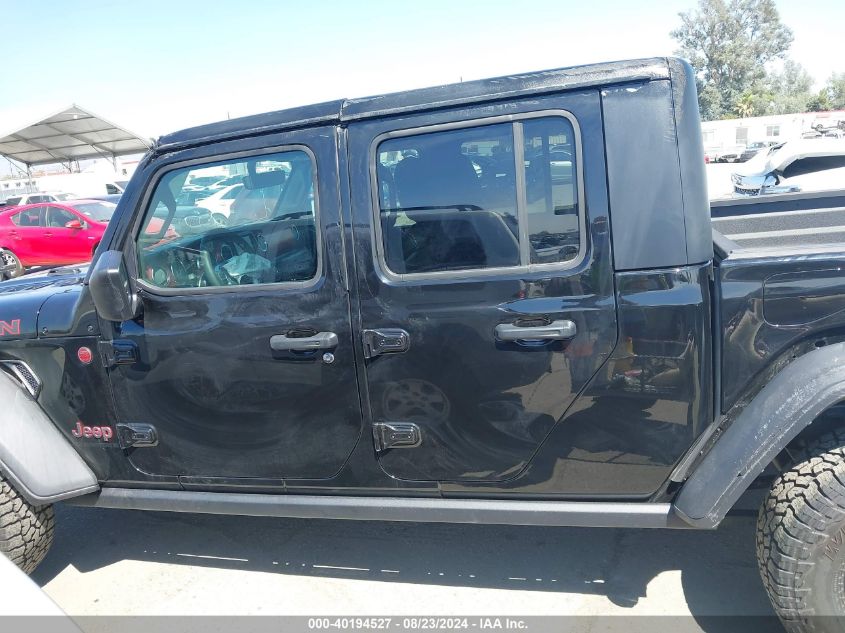 2023 Jeep Gladiator Rubicon 4X4 VIN: 1C6JJTBG2PL567162 Lot: 40194527