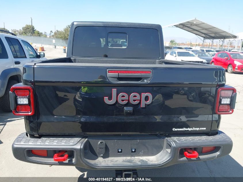 2023 Jeep Gladiator Rubicon 4X4 VIN: 1C6JJTBG2PL567162 Lot: 40194527