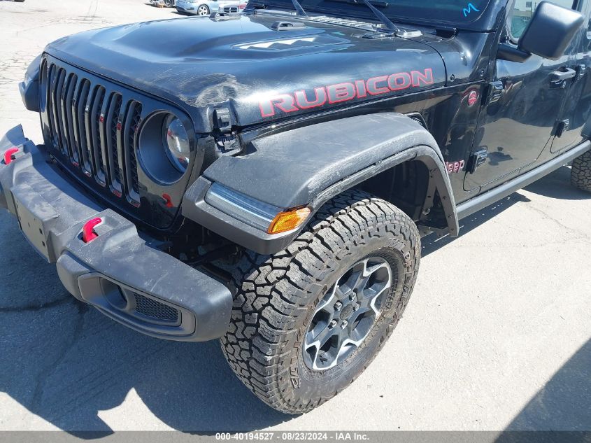 2023 Jeep Gladiator Rubicon 4X4 VIN: 1C6JJTBG2PL567162 Lot: 40194527