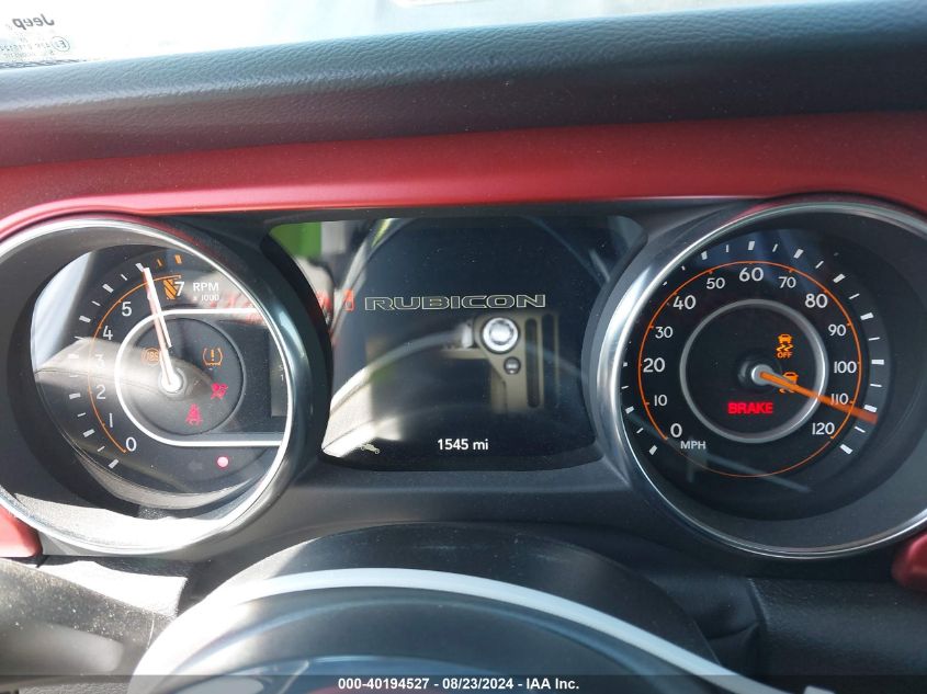 2023 Jeep Gladiator Rubicon 4X4 VIN: 1C6JJTBG2PL567162 Lot: 40194527