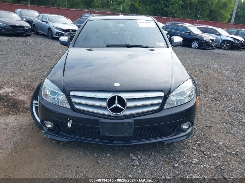 2008 Mercedes-Benz C 350 Sport VIN: WDDGF56X68F087769 Lot: 40194545