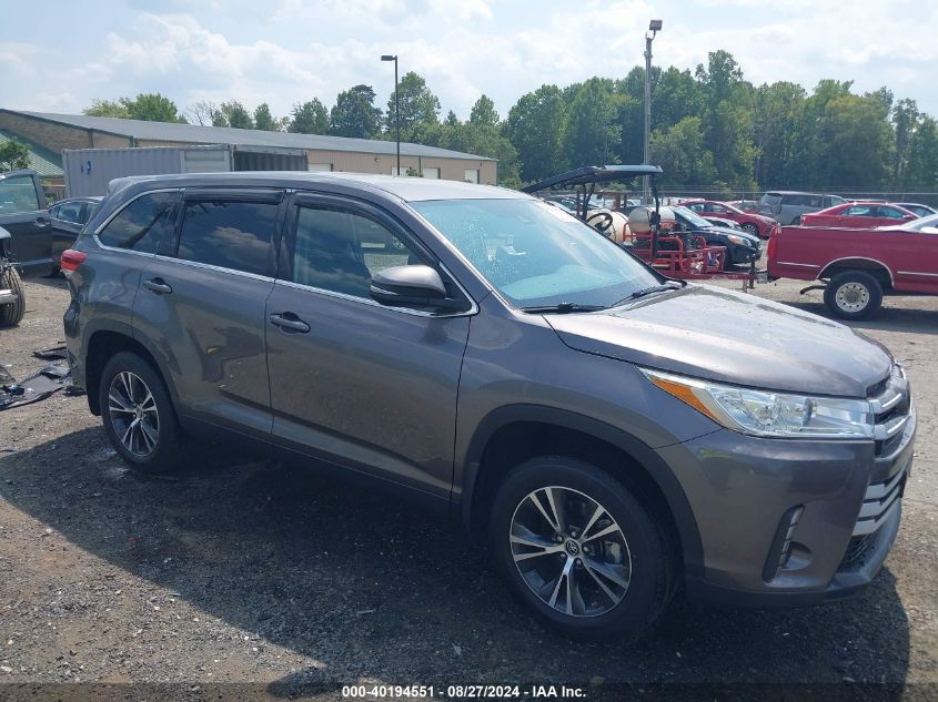 5TDBZRFH5KS740482 2019 TOYOTA HIGHLANDER - Image 1