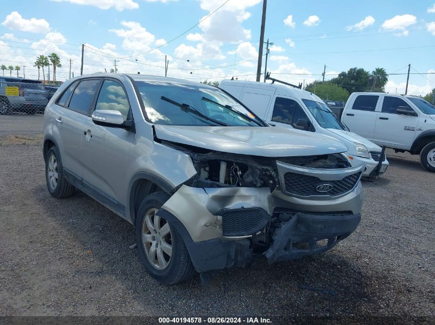 2013 Kia Sorento Lx VIN: 5XYKT3A13DG372201 Lot: 40194578