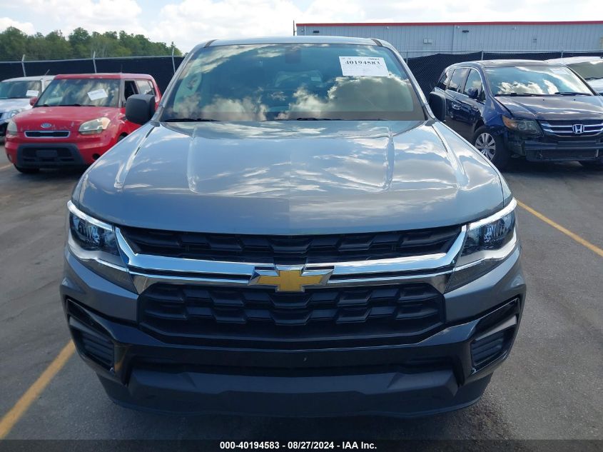 2021 Chevrolet Colorado 2Wd Short Box Wt VIN: 1GCGSBEA6M1268248 Lot: 40194583