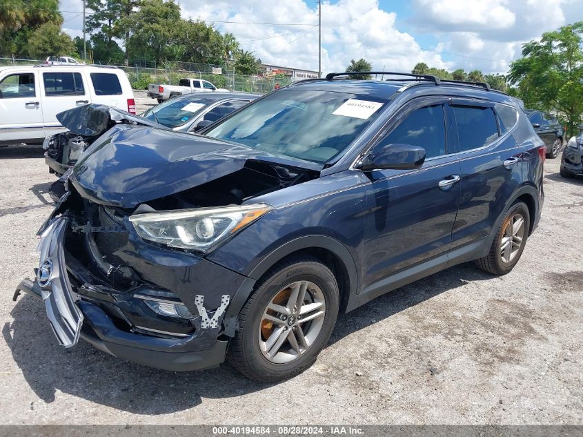 5NMZU3LB8HH033706 2017 HYUNDAI SANTA FE - Image 2