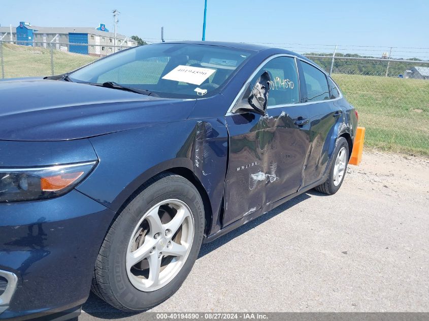 2017 Chevrolet Malibu 1Fl VIN: 1G1ZC5STXHF101082 Lot: 40194590