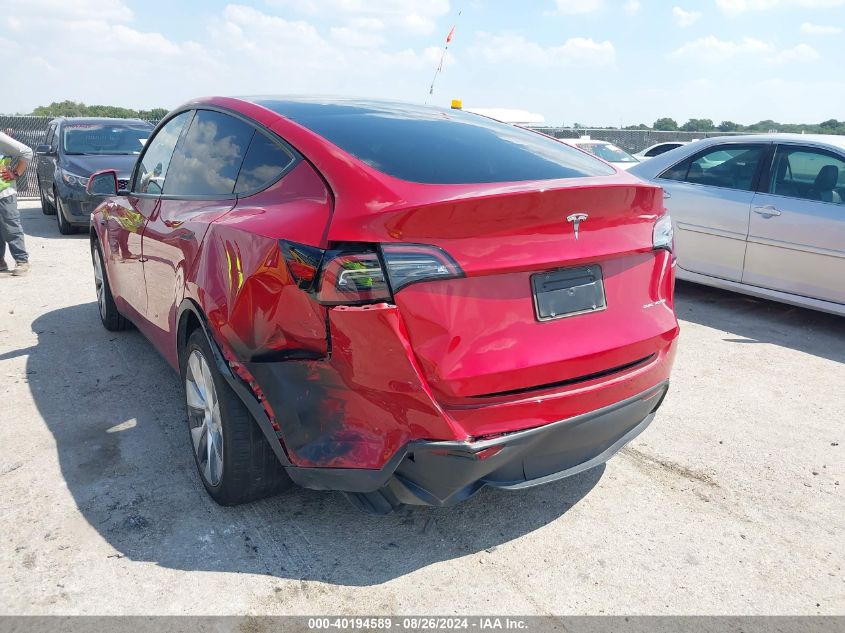 2023 Tesla Model Y VIN: 7SAYGDEE8PA157412 Lot: 40194589