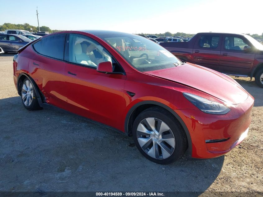 VIN 7SAYGDEE8PA157412 2023 TESLA MODEL Y no.1