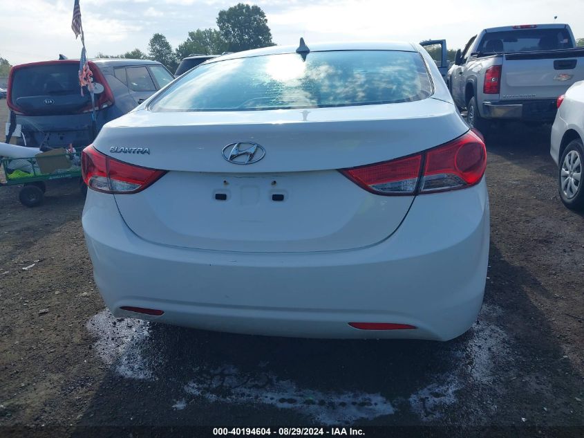 2013 Hyundai Elantra Gls VIN: 5NPDH4AE4DH427265 Lot: 40194604