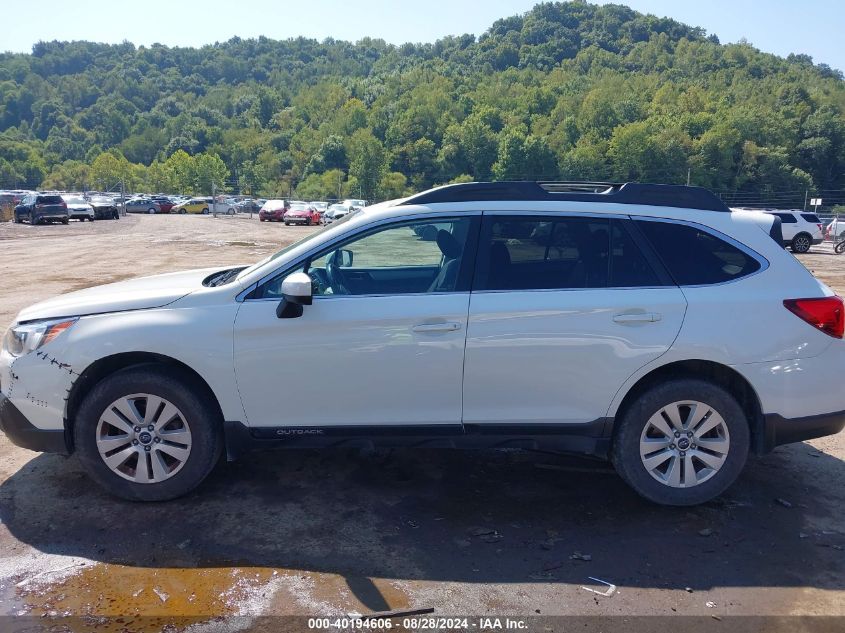 2015 Subaru Outback 2.5I Premium VIN: 4S4BSBCC6F3262130 Lot: 40194606