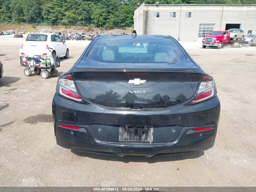 2018 Chevrolet Volt Lt VIN: 1G1RA6S57JU131719 Lot: 40194612