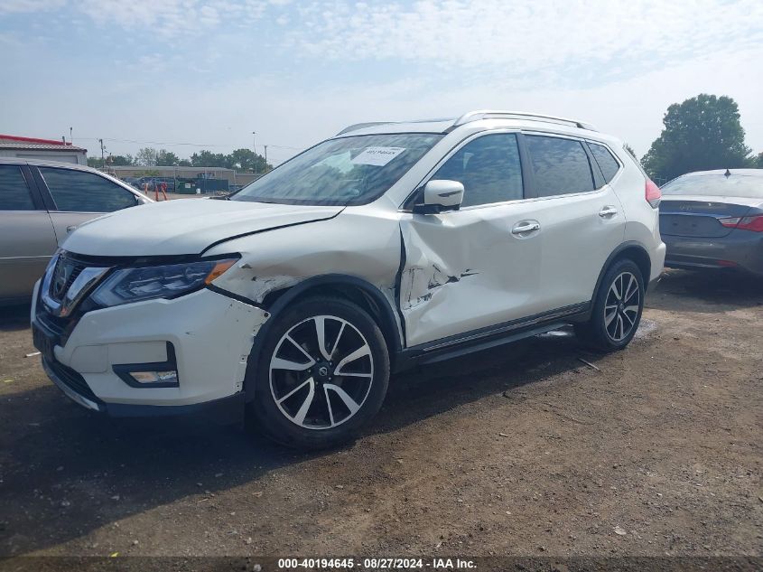 2017 Nissan Rogue Sl VIN: JN8AT2MV4HW260041 Lot: 40194645