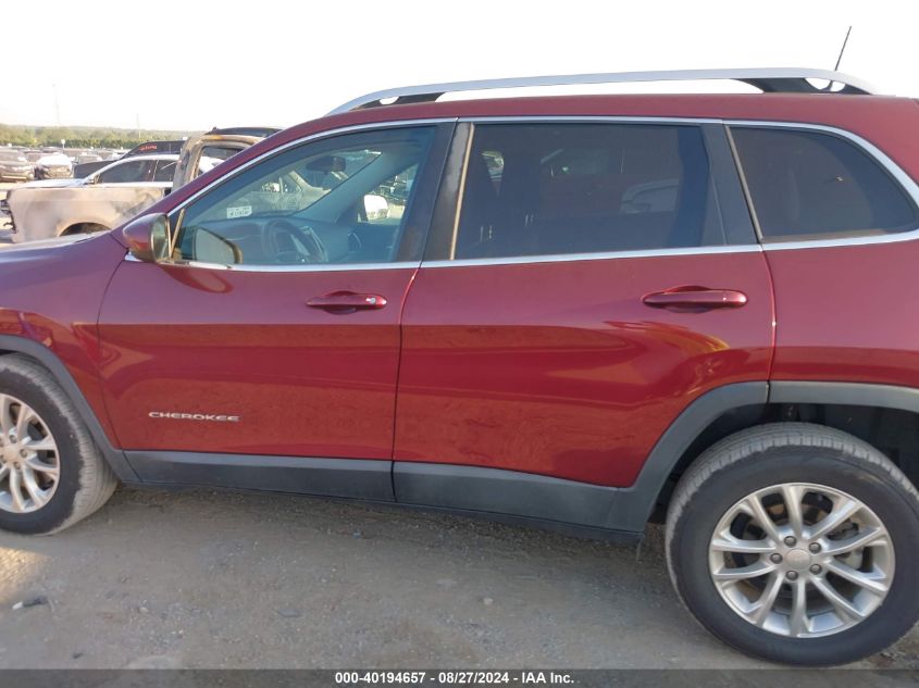 1C4PJLCB8KD146085 2019 Jeep Cherokee Latitude Fwd