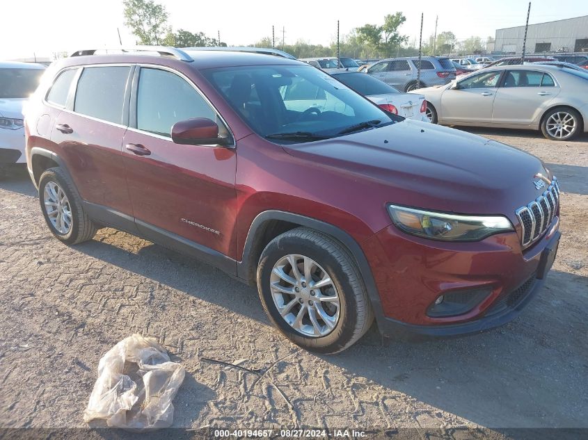 1C4PJLCB8KD146085 2019 Jeep Cherokee Latitude Fwd