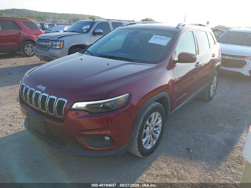 1C4PJLCB8KD146085 2019 Jeep Cherokee Latitude Fwd