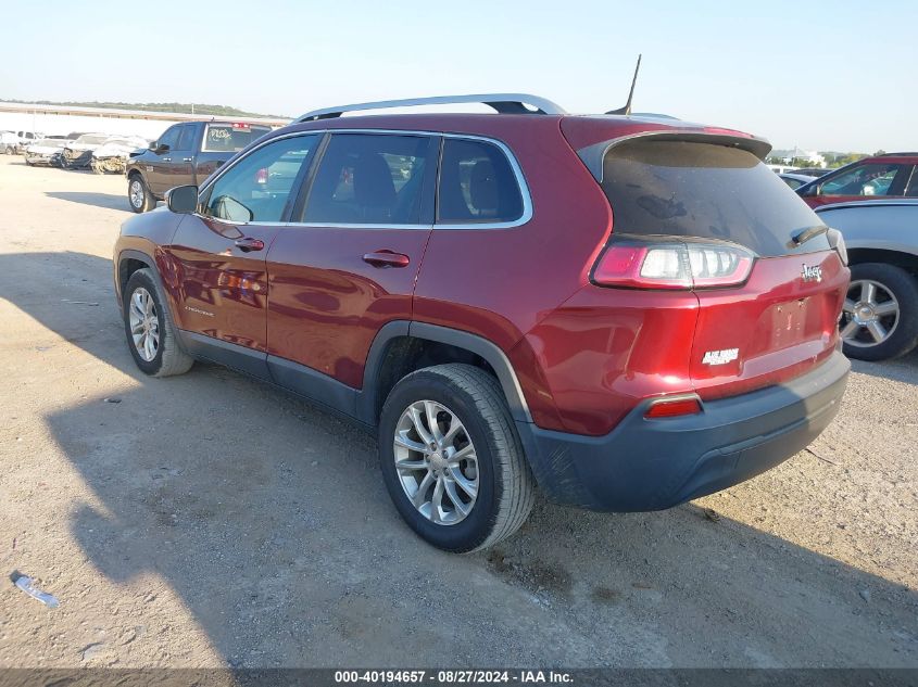 1C4PJLCB8KD146085 2019 Jeep Cherokee Latitude Fwd