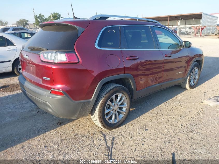 1C4PJLCB8KD146085 2019 Jeep Cherokee Latitude Fwd