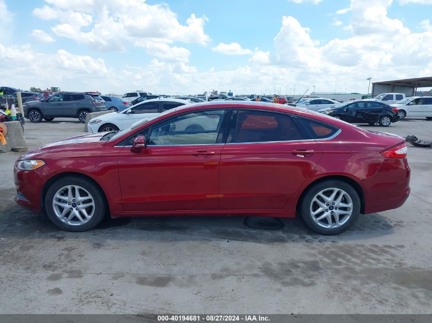 2014 Ford Fusion Se VIN: 3FA6P0H77ER272873 Lot: 40194681