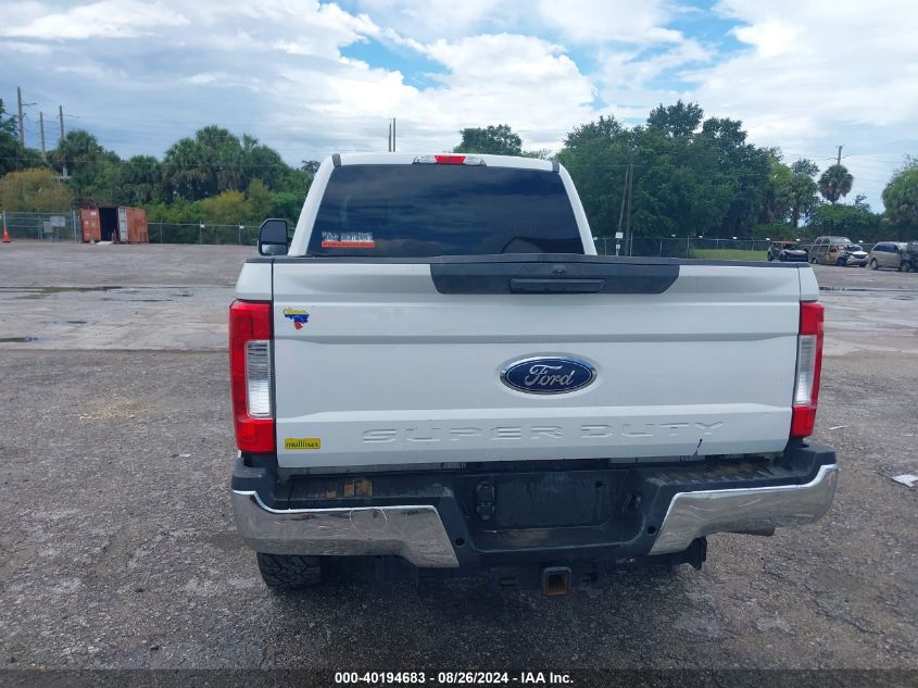 2017 Ford F-250 Xlt VIN: 1FT7W2BT4HED59141 Lot: 40194683