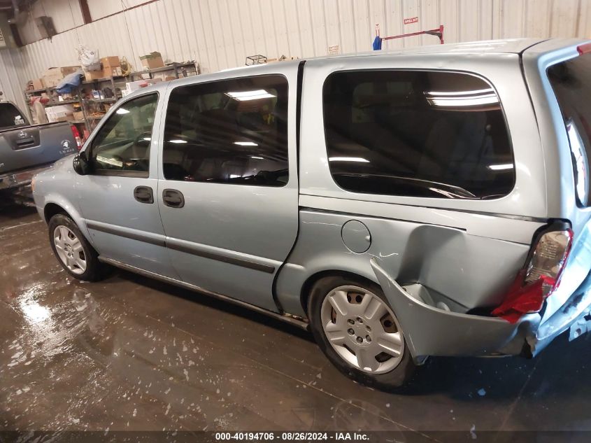 2007 Chevrolet Uplander Ls VIN: 1GNDV23W77D201158 Lot: 40194706