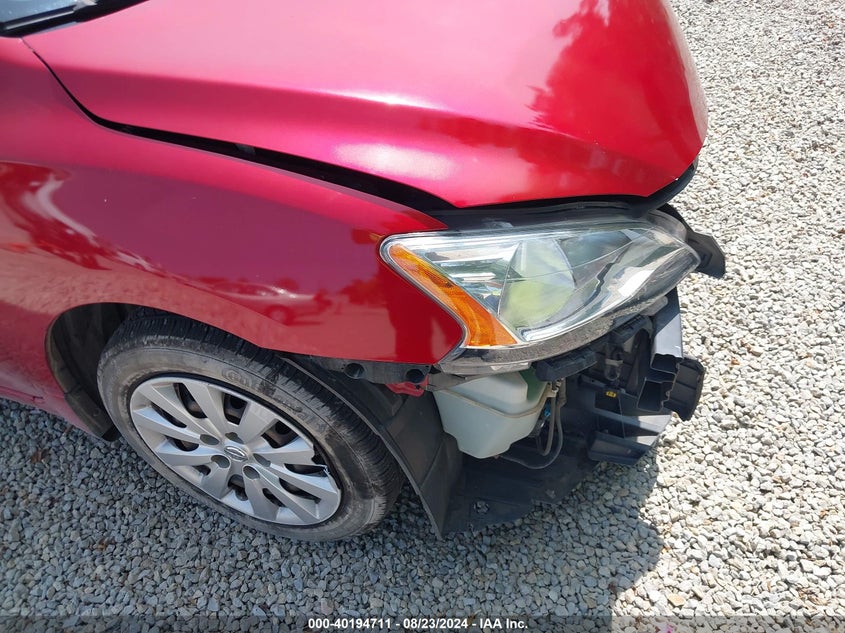 2014 Nissan Sentra Sv VIN: 3N1AB7AP9EY322218 Lot: 40194711