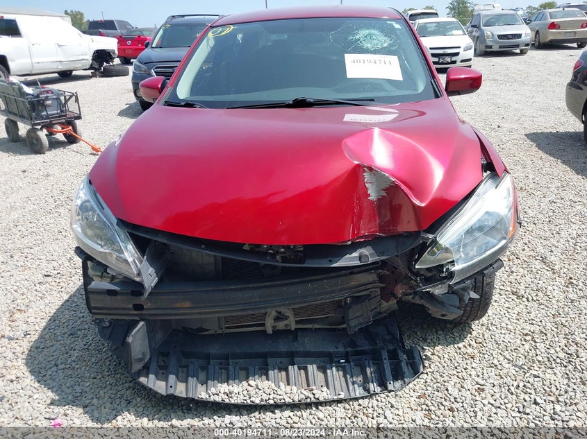 2014 Nissan Sentra Sv VIN: 3N1AB7AP9EY322218 Lot: 40194711