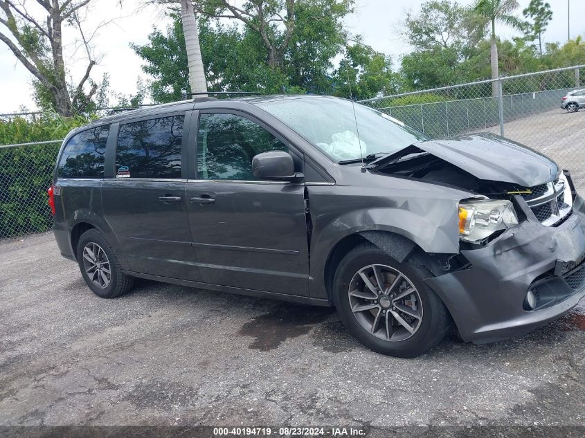 2017 Dodge Grand Caravan Sxt VIN: 2C4RDGCG8HR740975 Lot: 40194719