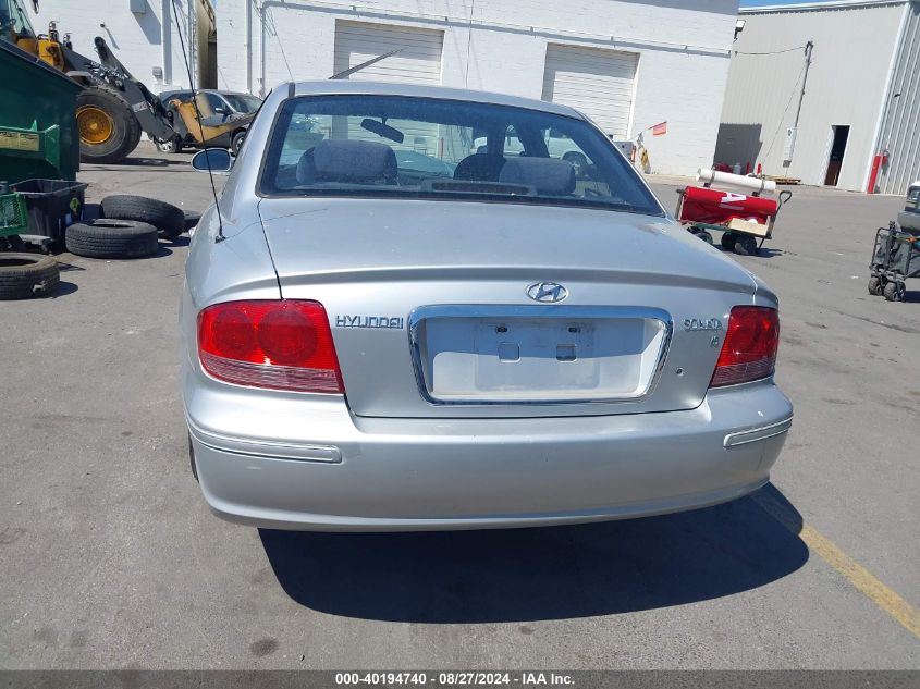 2004 Hyundai Sonata VIN: KMHWF25H64A015794 Lot: 40194740