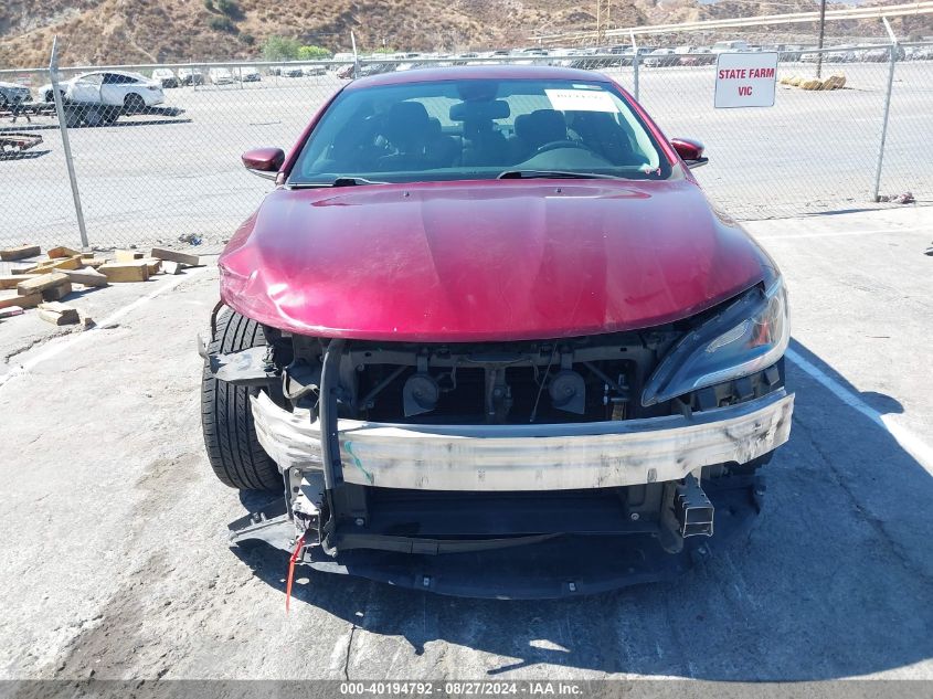 2015 Chrysler 200 Limited VIN: 1C3CCCAB8FN600769 Lot: 40194792