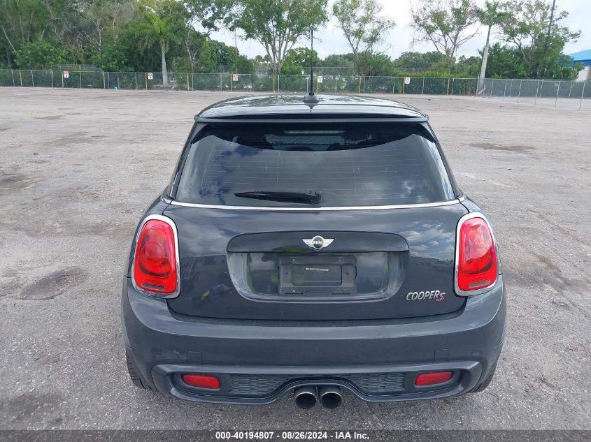 2015 Mini Hardtop Cooper S VIN: WMWXP7C58F2A59689 Lot: 40194807