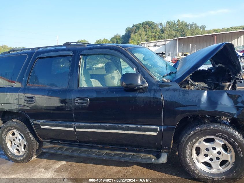 2005 Chevrolet Tahoe Ls VIN: 1GNEK13T95J234674 Lot: 40194821