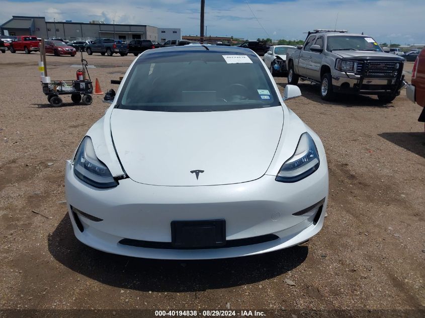 2020 Tesla Model 3 Standard Range Plus Rear-Wheel Drive/Standard Range Rear-Wheel Drive VIN: 5YJ3E1EA6LF598820 Lot: 40194838